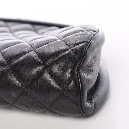 Chanel Lambskin Quilted Timeless Clutch Black 9 of 9