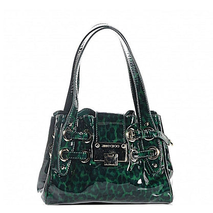 Jimmy Choo Patent Leopard Ramona 1 of 7