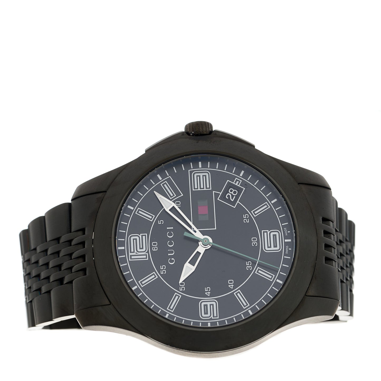 PVD Stainless Steel 44mm G-Timeless Quartz Watch Black