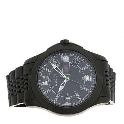 Gucci PVD Stainless Steel 44mm G-Timeless Quartz Watch Black 2 of 4