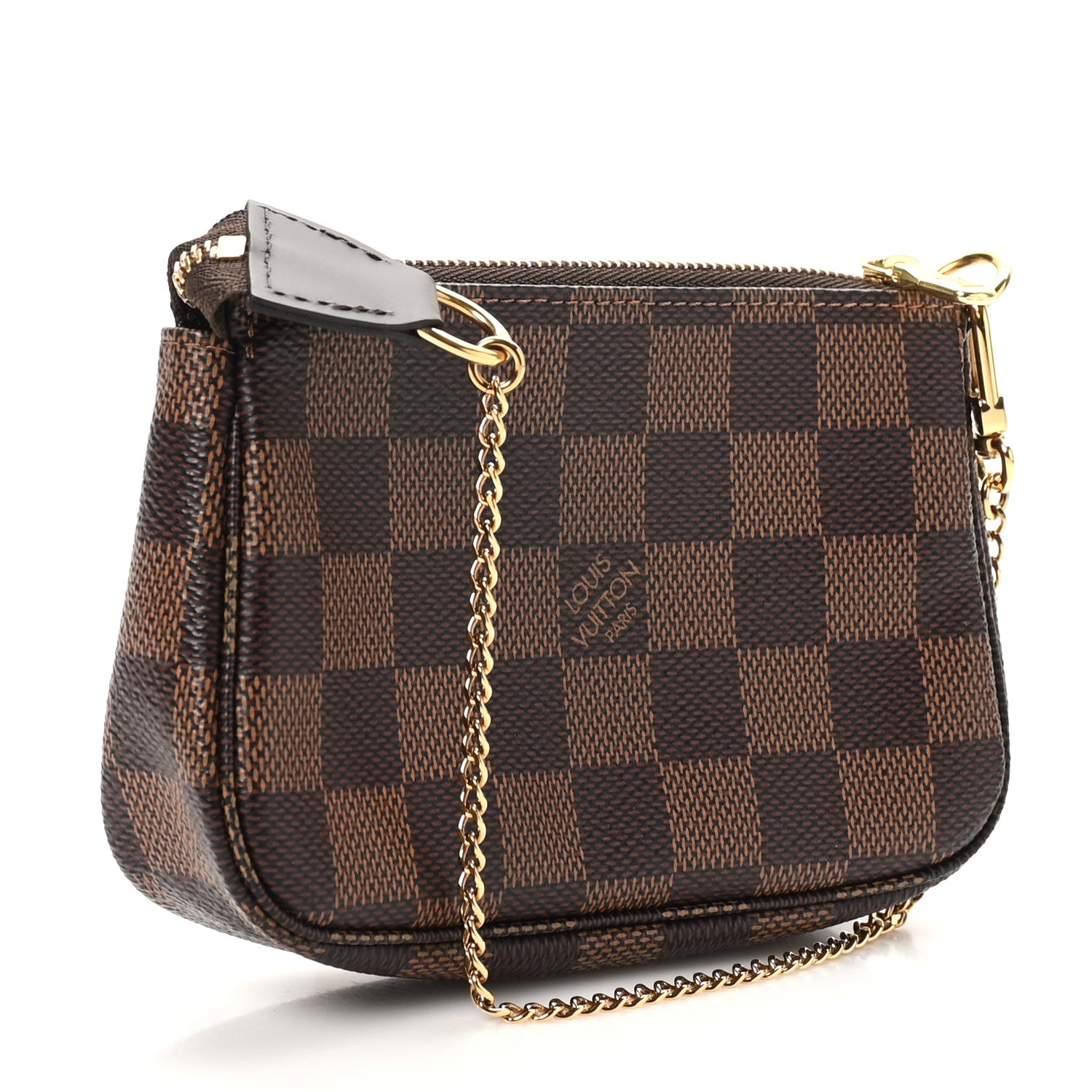 Louis Vuitton Damier Ebene Mini Pochette Accessories 3 of 11