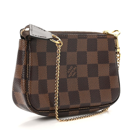 Louis Vuitton Damier Ebene Mini Pochette Accessories 3 of 11