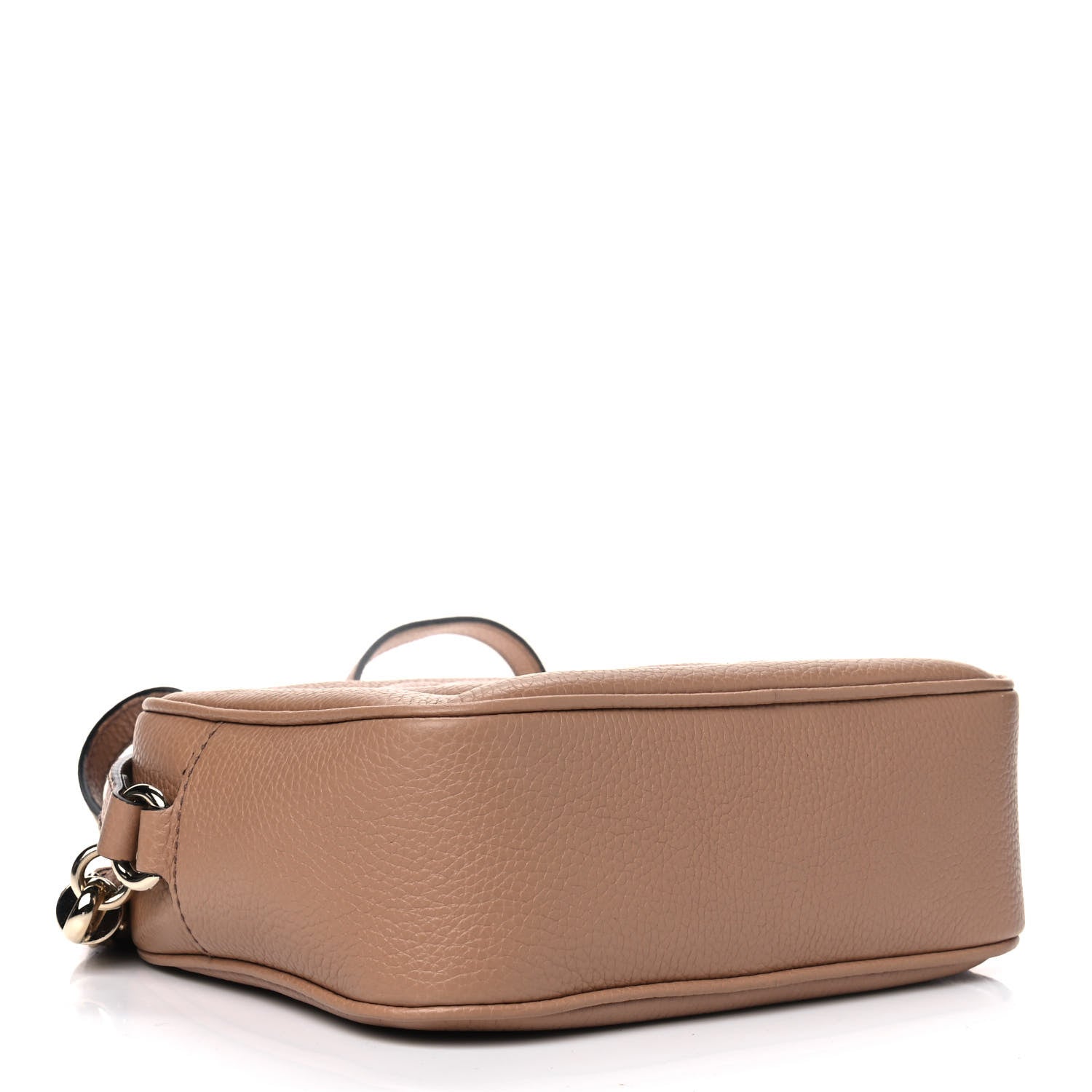 Gucci Pebbled Calfskin Small Soho Disco Bag Camelia 3 of 4