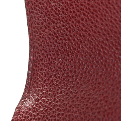 Gucci Grainy Calfskin Zumi Continental Wallet Vintage Bordeaux 6 of 7