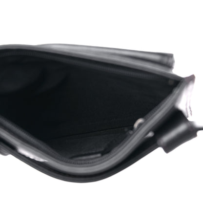 Chanel Lambskin Flap Waist Belt Bag 70 28 Black 5 of 11