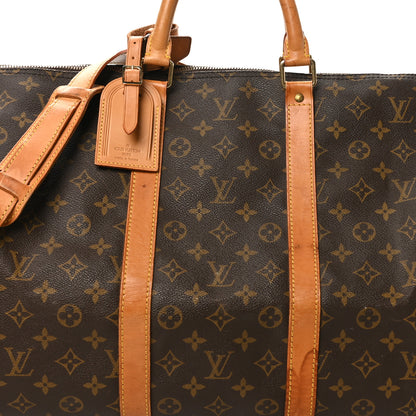 Louis Vuitton Monogram Keepall Bandouliere 55 7 of 15