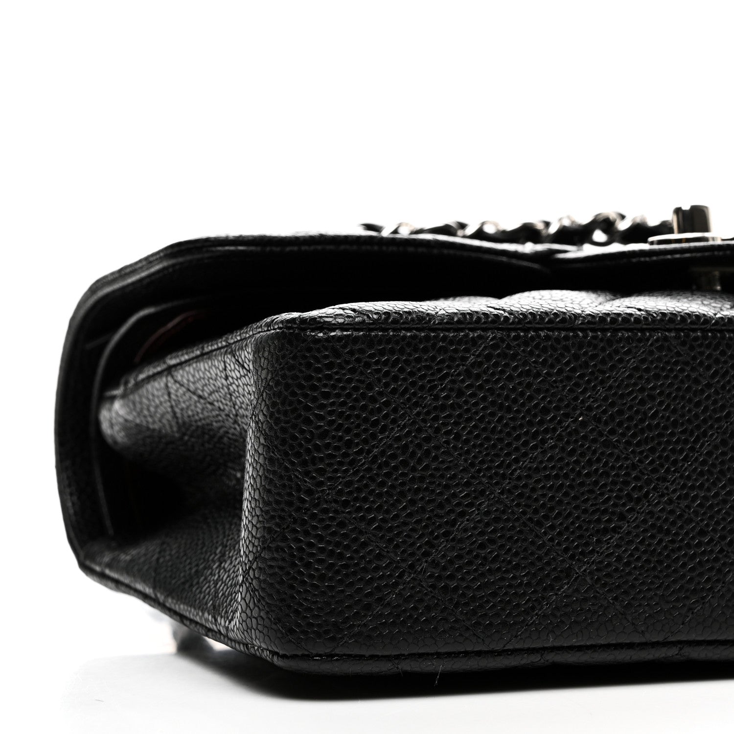 Chanel Caviar Quilted Small Double Flap Black 9 of 10