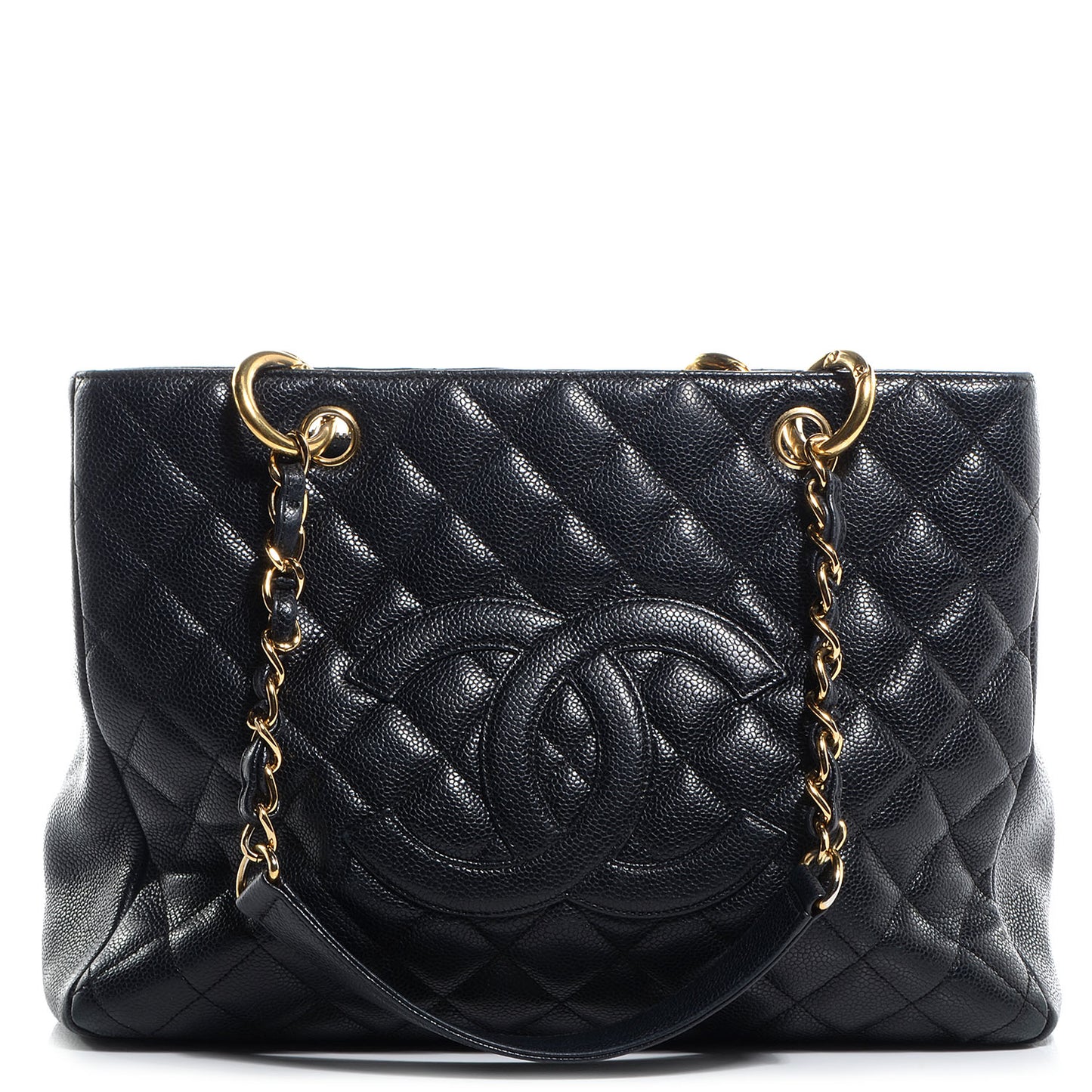 Caviar Grand Shopping Tote GST Black