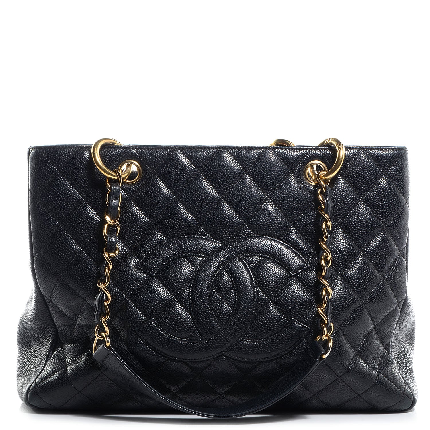 Chanel Caviar Grand Shopping Tote GST Black 1 of 7