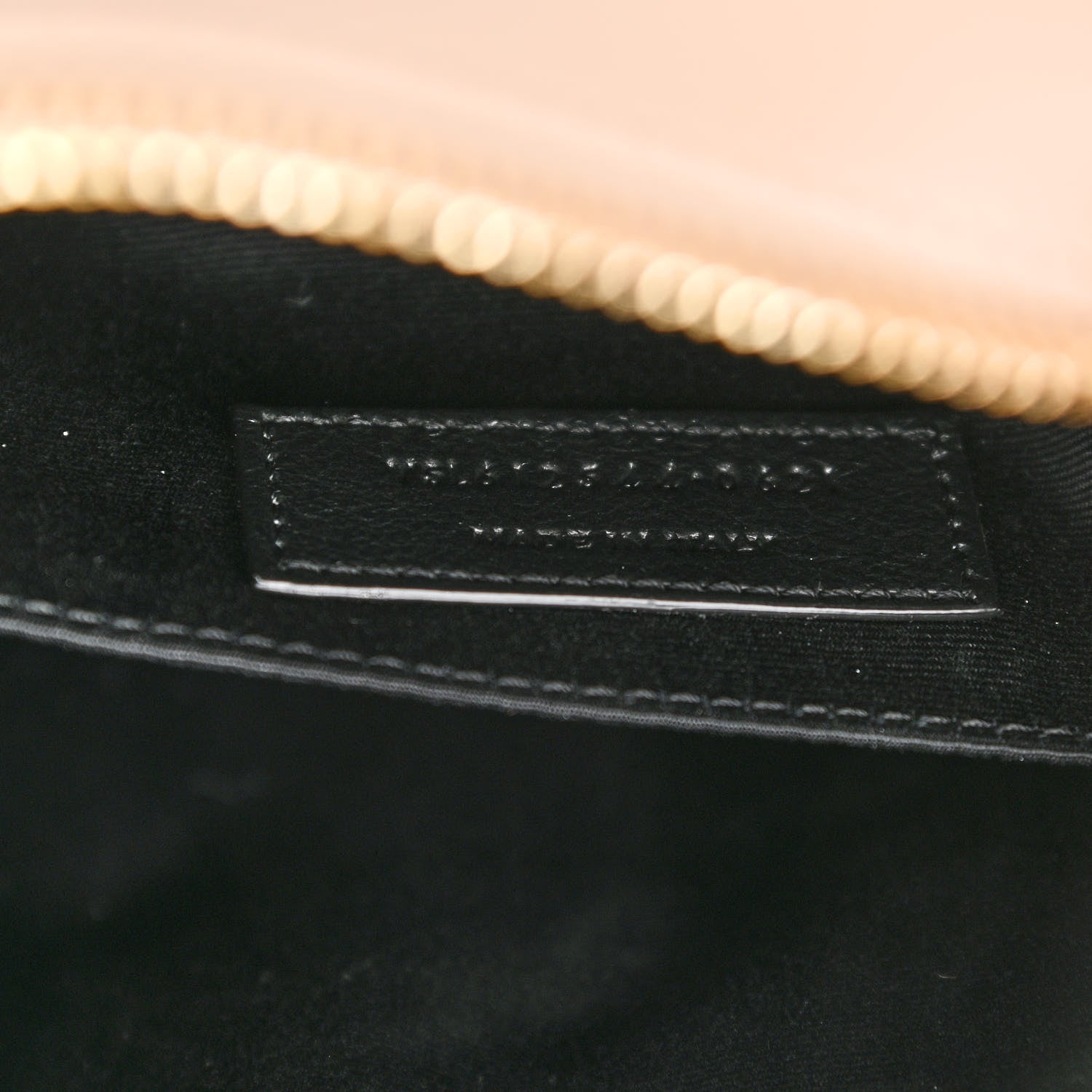 Saint Laurent Calfskin Matelasse Monogram Lou Camera Bag Dark Beige 7 of 12