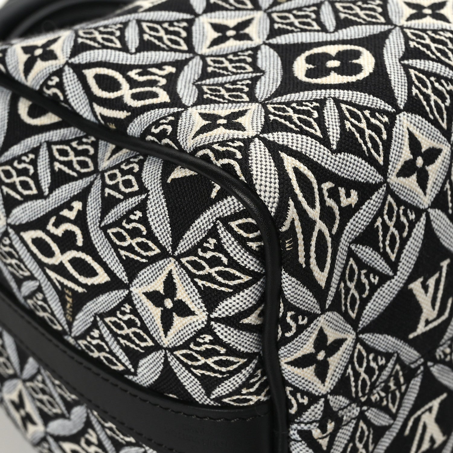 Louis Vuitton Jacquard Since 1854 Speedy Bandouliere 25 Grey 7 of 10