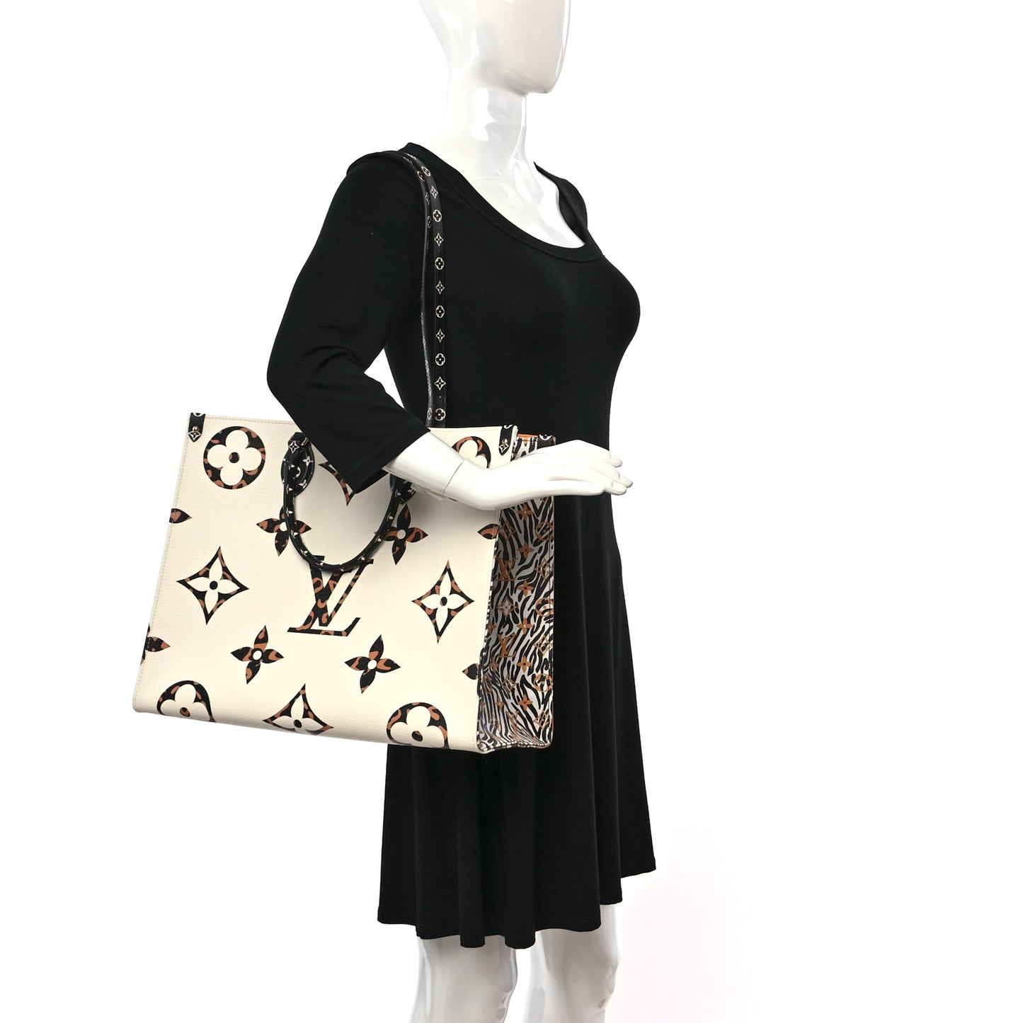 Monogram Giant Jungle Onthego GM Ivory