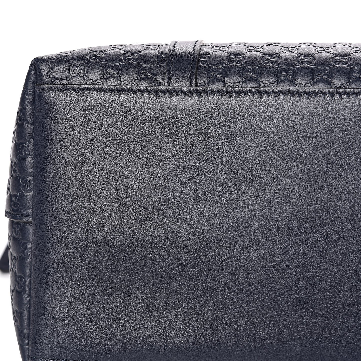 Soft Microguccissima Dome Satchel Navy