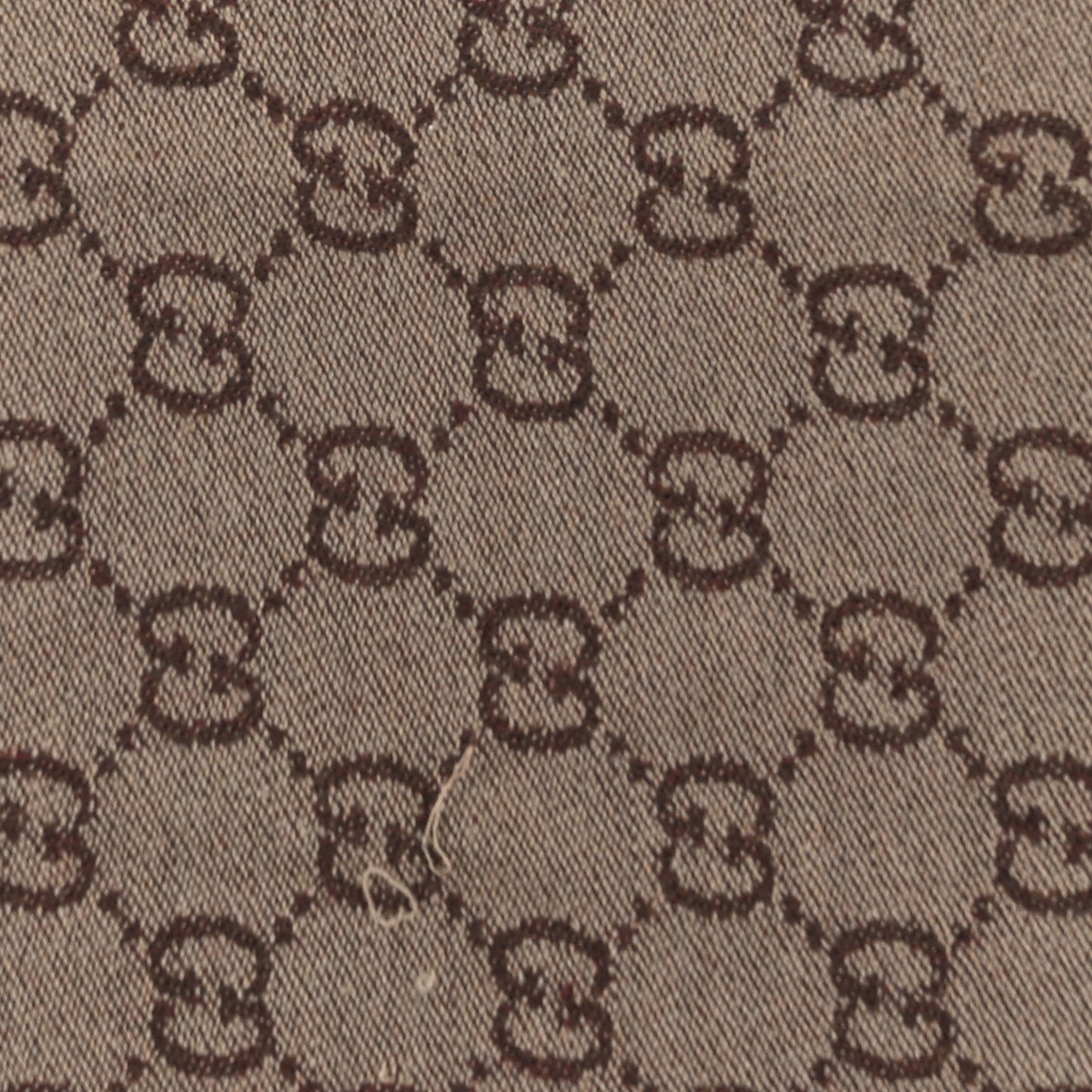 Wool Jacquard GG Monogram Sten Fringe Scarf Light Brown