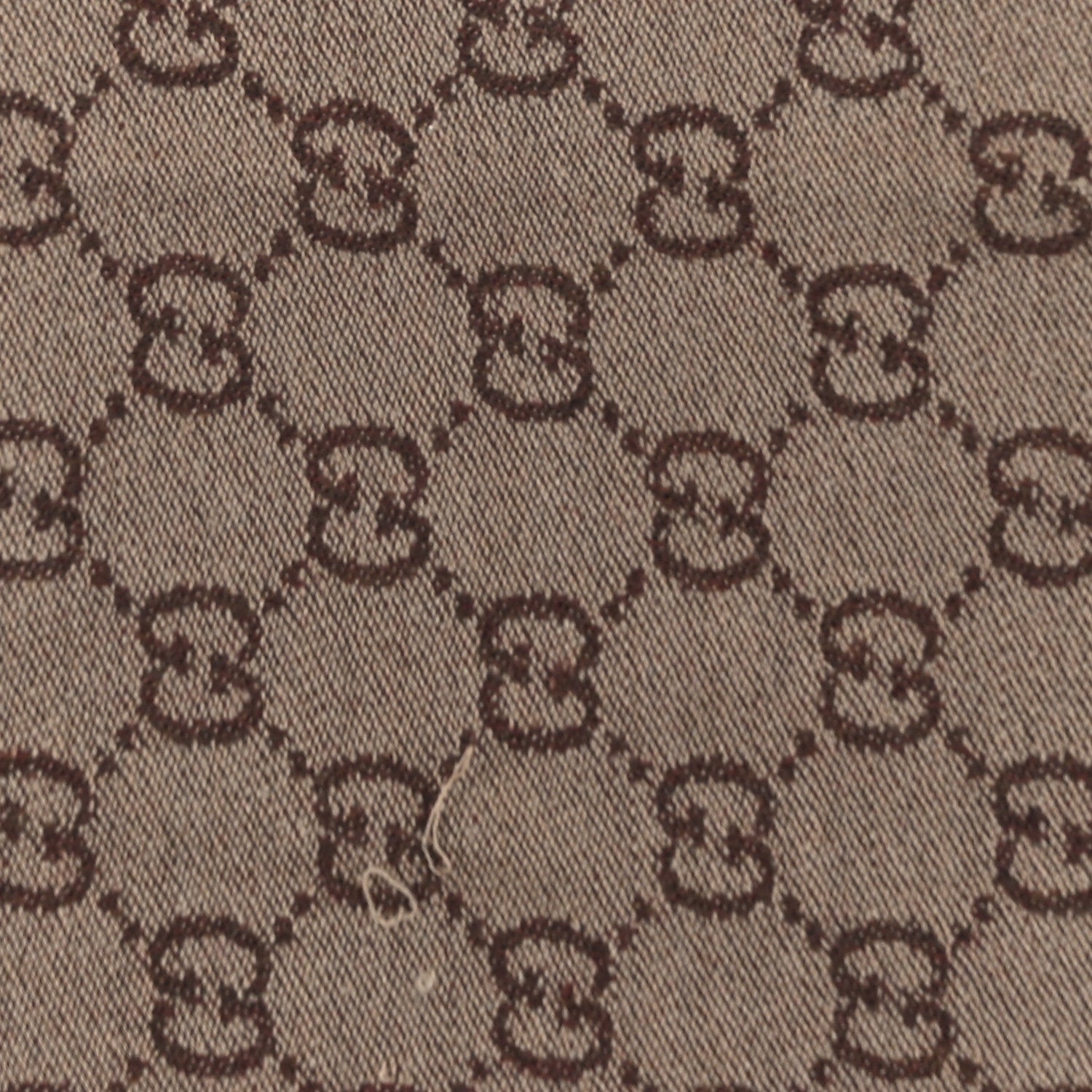 Gucci Wool Jacquard GG Monogram Sten Fringe Scarf Light Brown 4 of 4