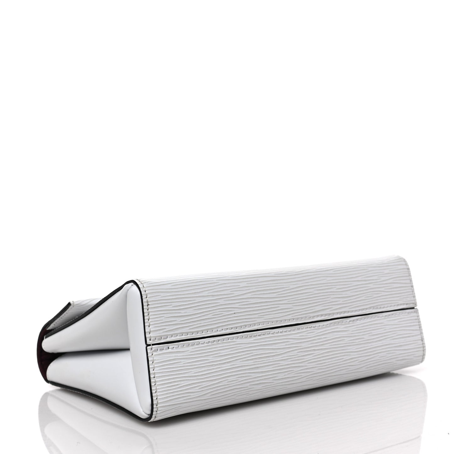 Epi Pochette Grenelle White