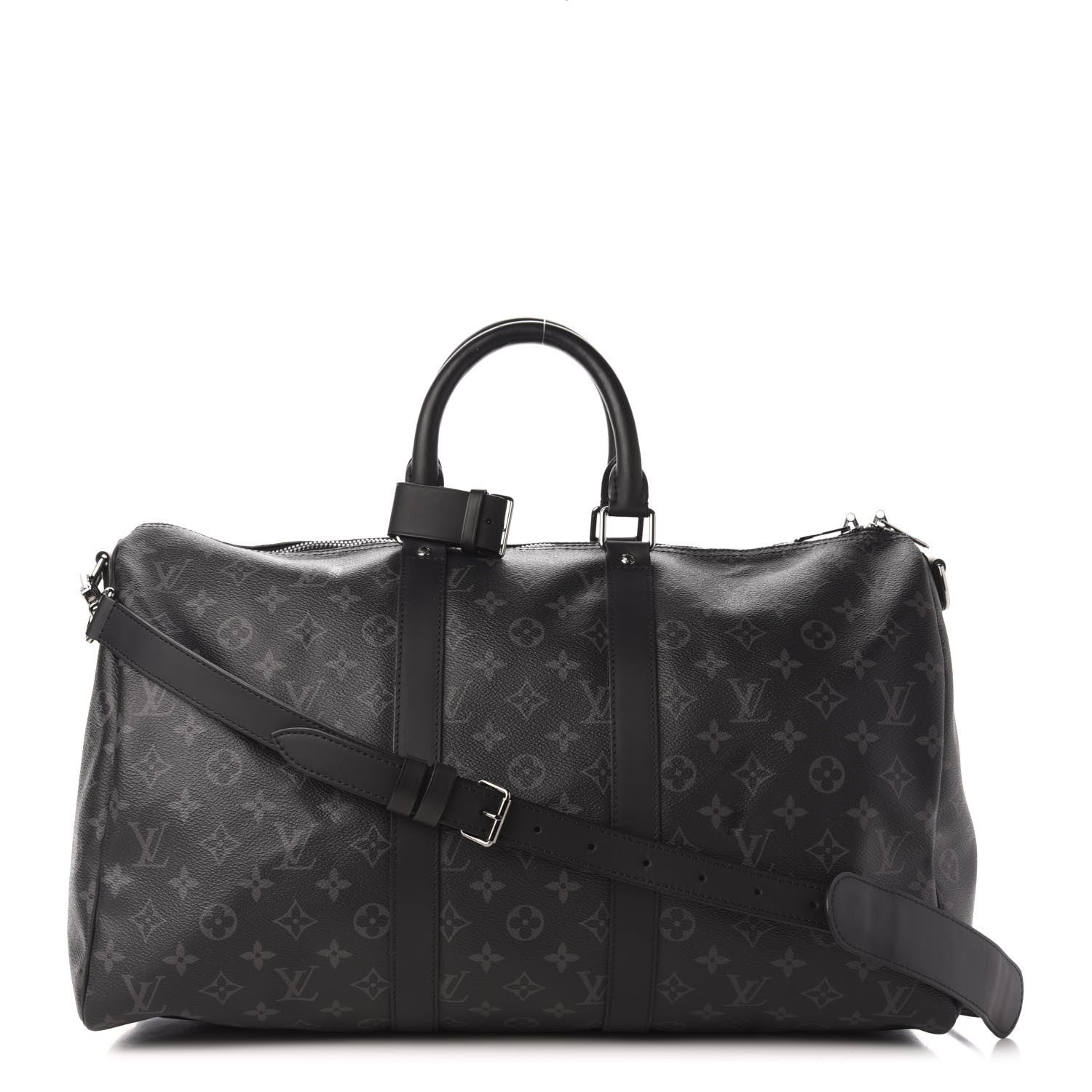 Louis Vuitton Monogram Eclipse Keepall Bandouliere 45 1 of 10