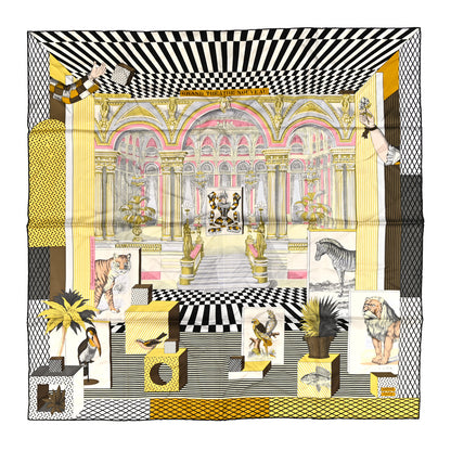 Hermes Silk Grand Theatre Nouveau Scarf 90 1 of 3