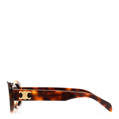 Celine Acetate Triomphe 01 Sunglasses CL 40194U Tortoise 3 of 7