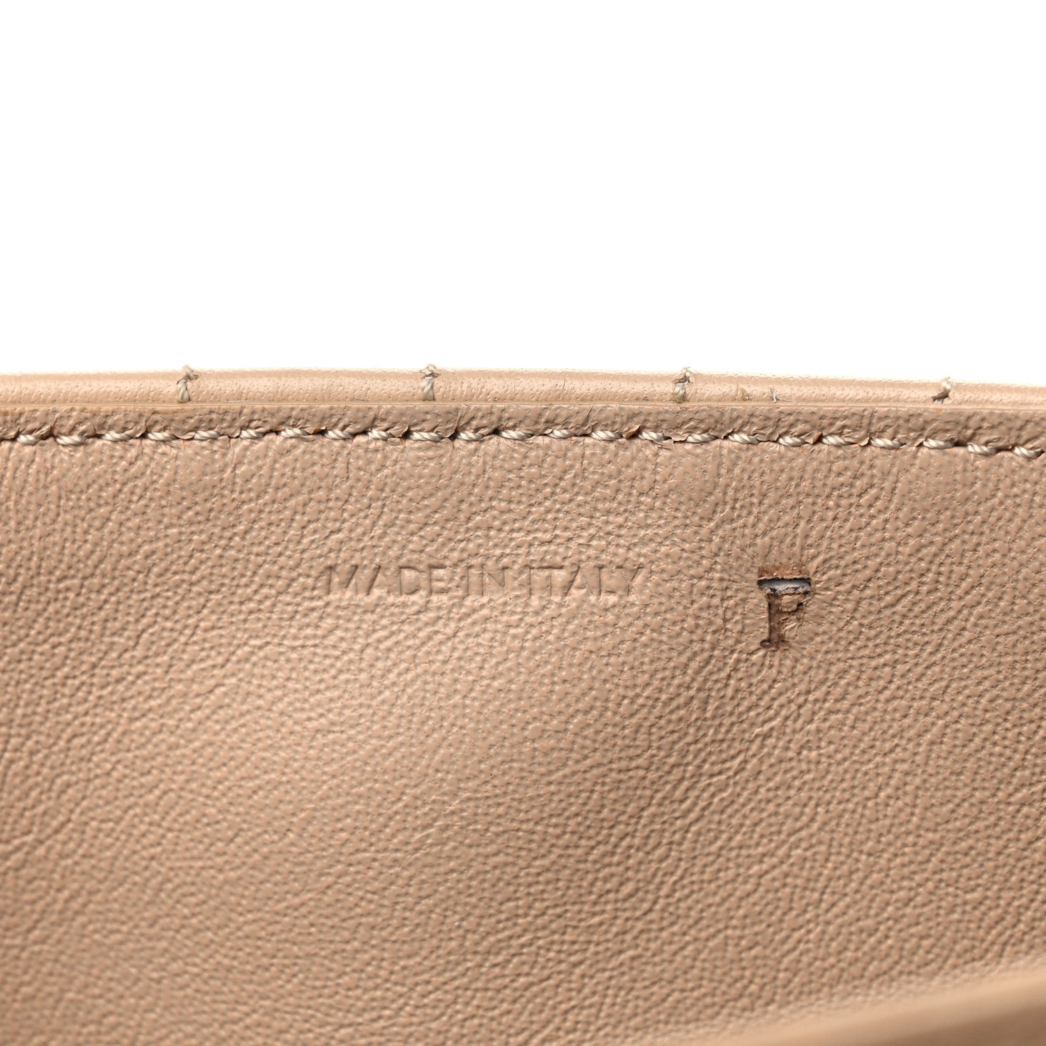 Celine Calfskin Quilted Medium C Bag Beige 7 of 16