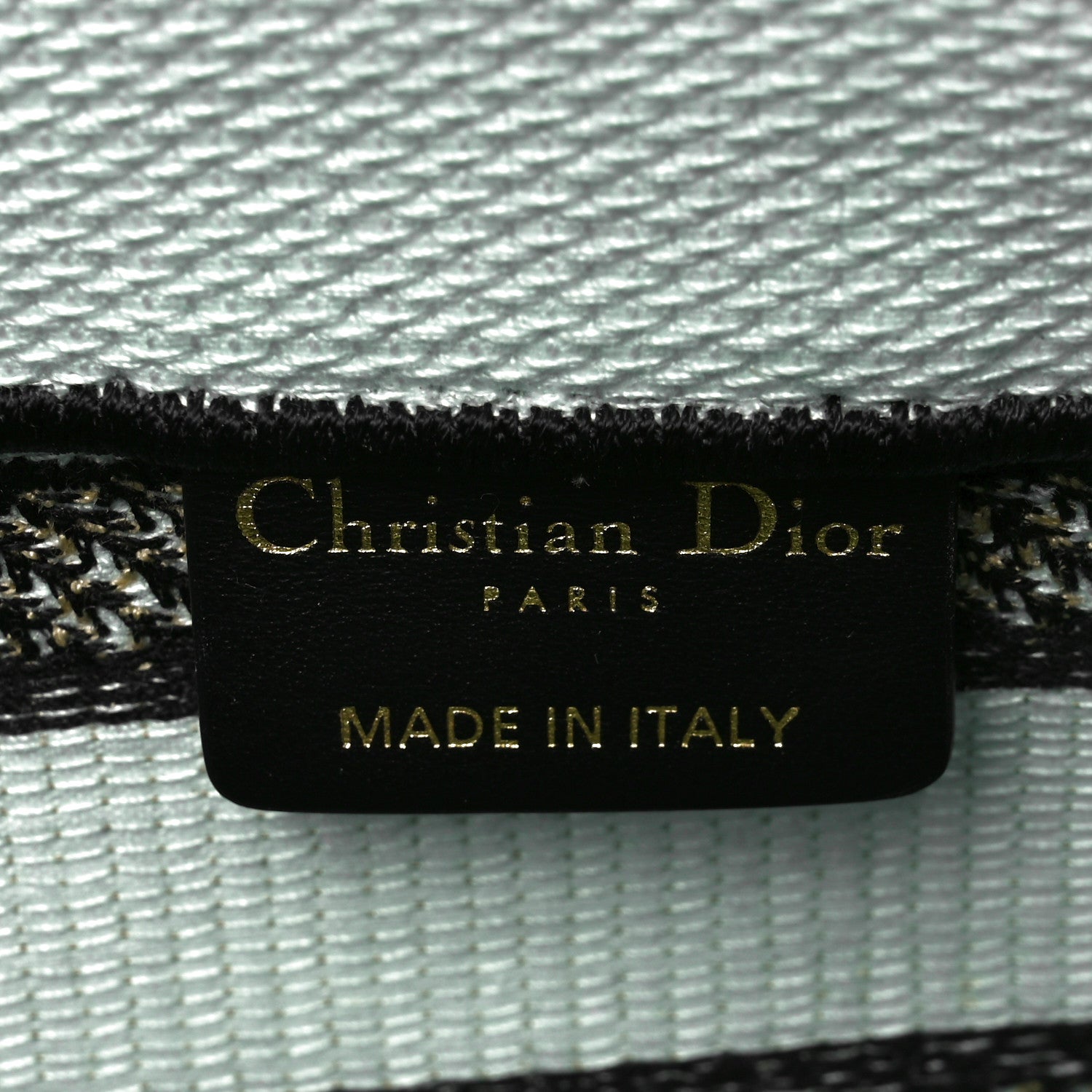 Christian Dior Canvas Embroidered Souvenir Saint Tropez Mini Book Tote With Strap Natural Multicolor 6 of 11