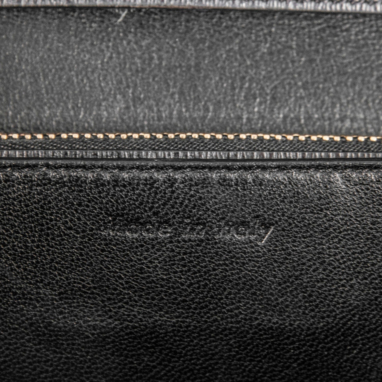 Celine Liege Calfskin Medium Classic Box Flap Bag Black 6 of 7