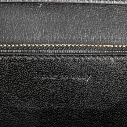 Celine Liege Calfskin Medium Classic Box Flap Bag Black 6 of 7
