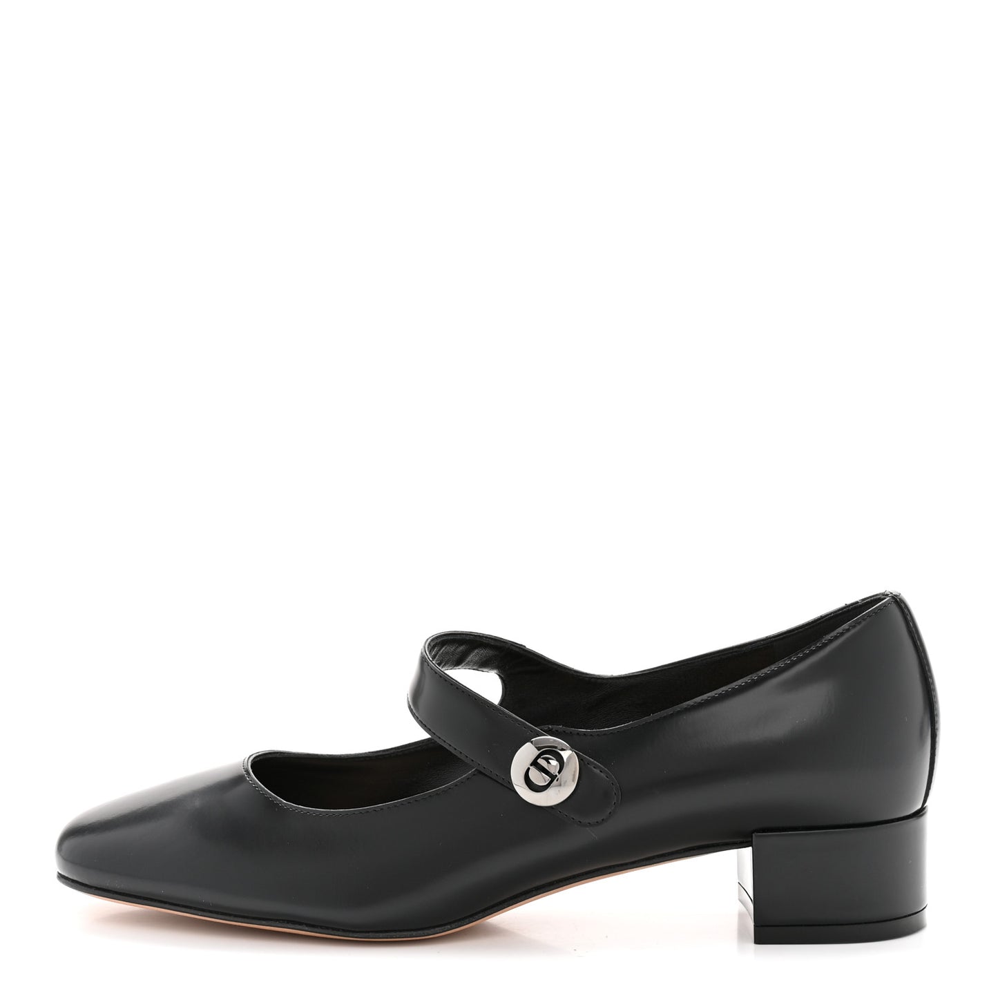 Brushed Calfskin Uniform 30mm Pumps 40 Black 38 Black