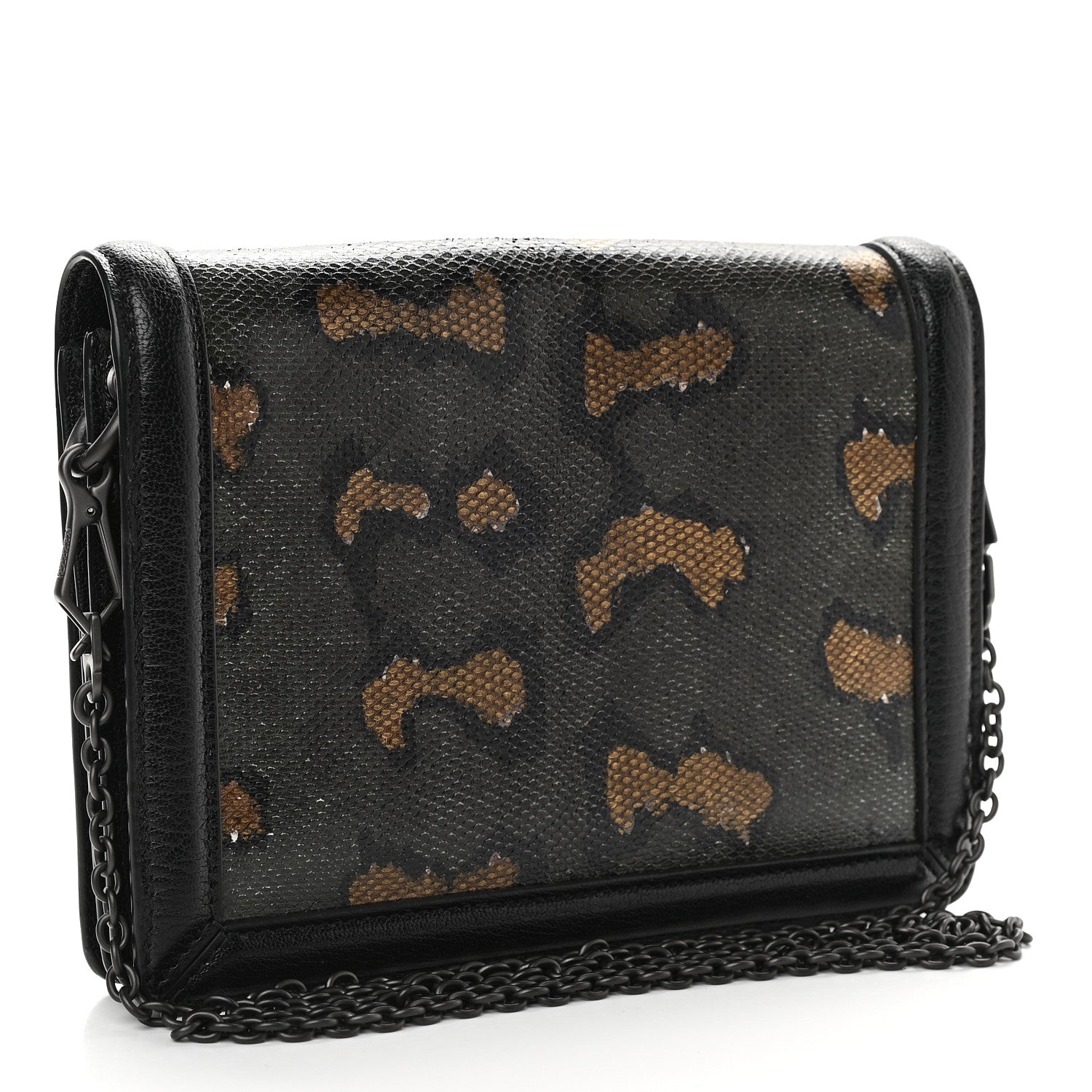 Bottega Veneta Nappa Karung Mini Montebello Crossbody Bag Black Ocre 3 of 9