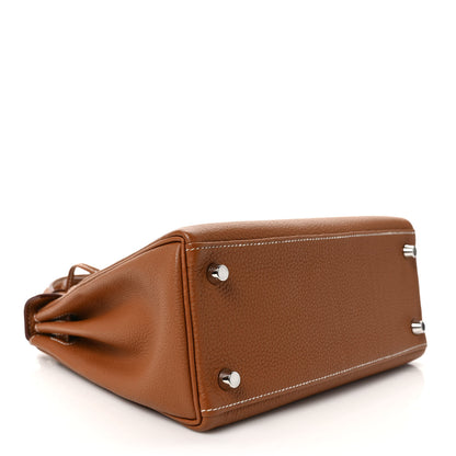 Hermes Togo Kelly Retourne 25 Gold 4 of 8