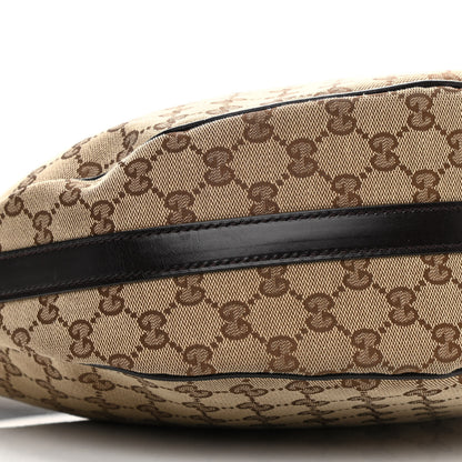 Gucci Monogram Medium GG Twins Hobo Dark Brown 9 of 11