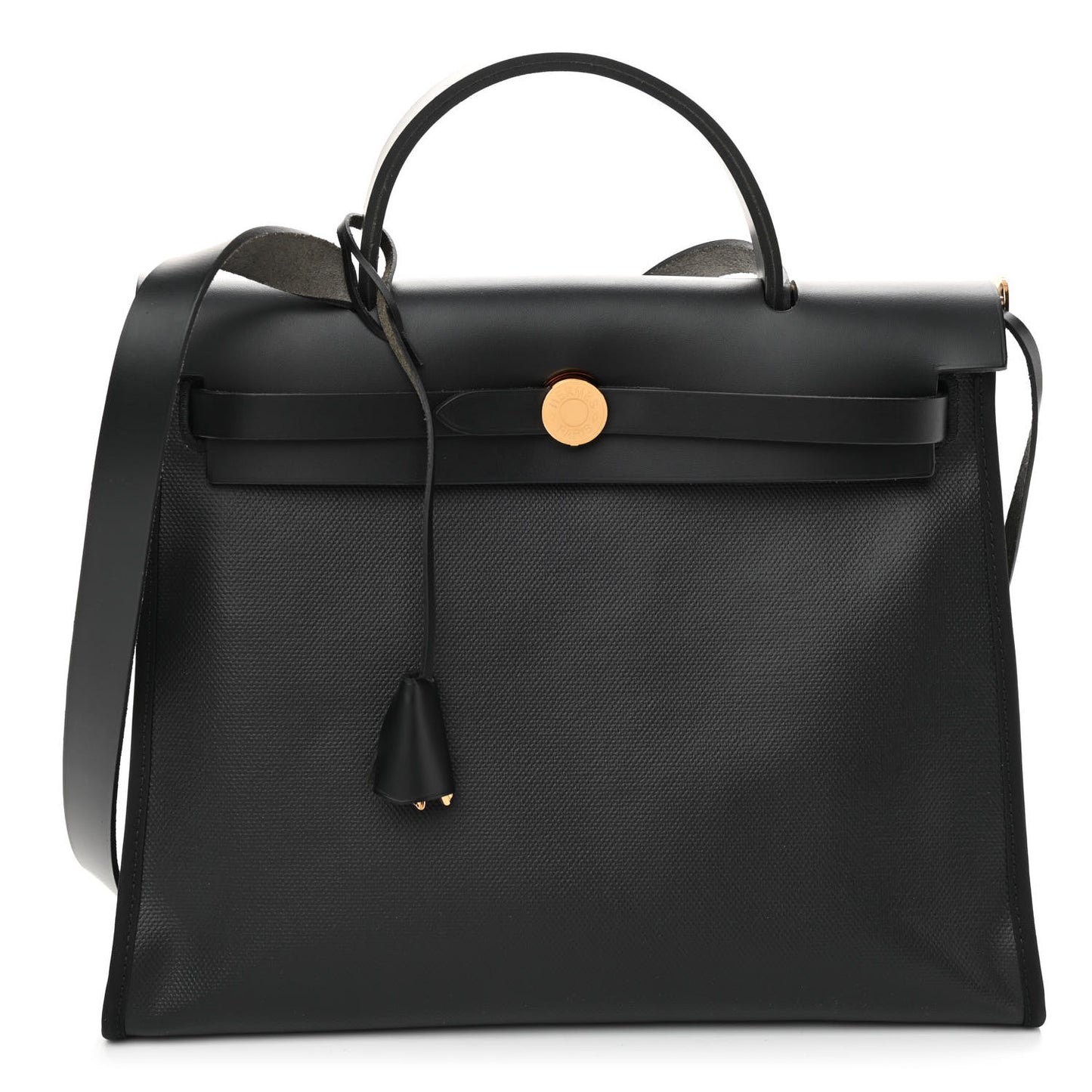 Toile H Berline Vache Hunter Herbag Zip PM 31 Black Ecru