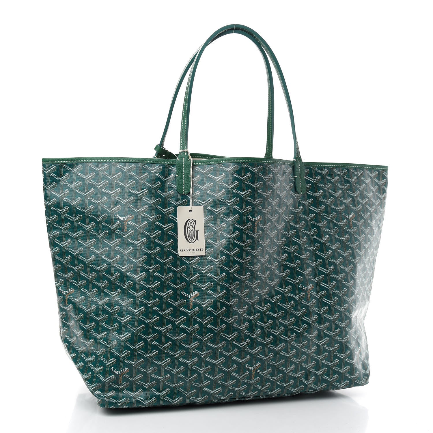 Goyard Goyardine Saint Louis GM Green 3 of 10