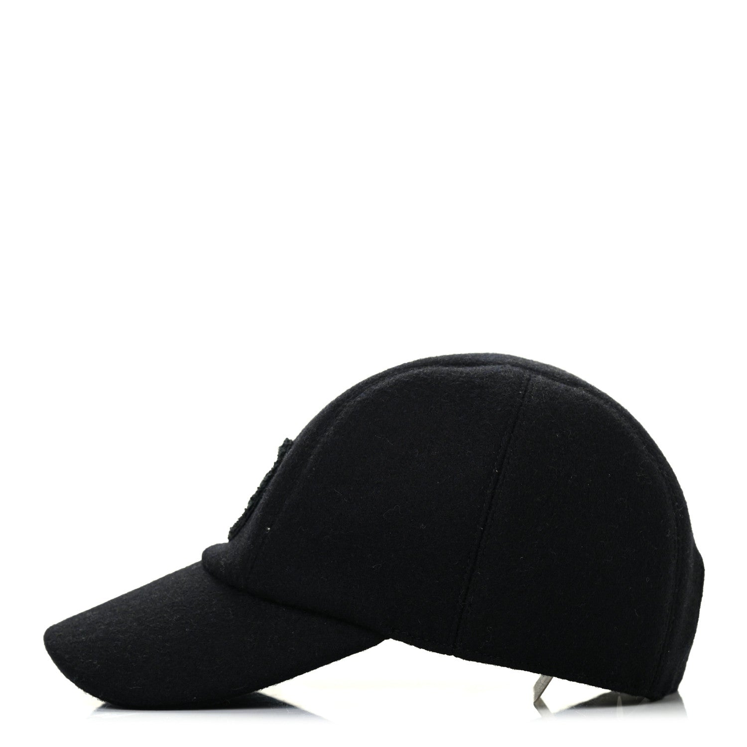 Hermes Wool Davis Varsity Cap 56 Black 3 of 9