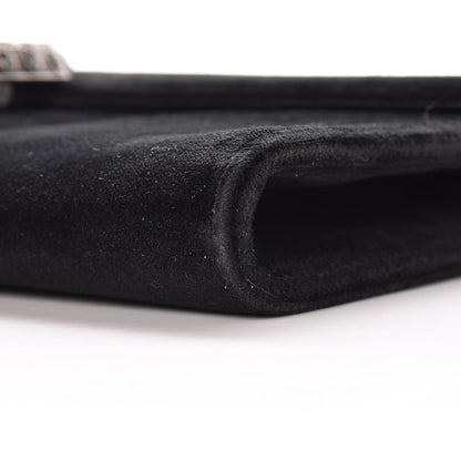 Gucci Velvet Dionysus Clutch Black 11 of 13