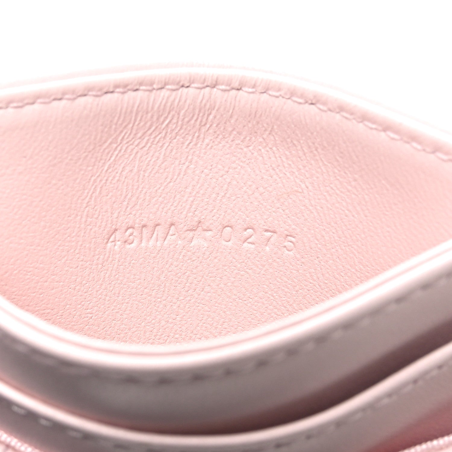 Christian Dior Lambskin Cannage DiorAmour Lady Dior Card Holder Pale Pink 7 of 7