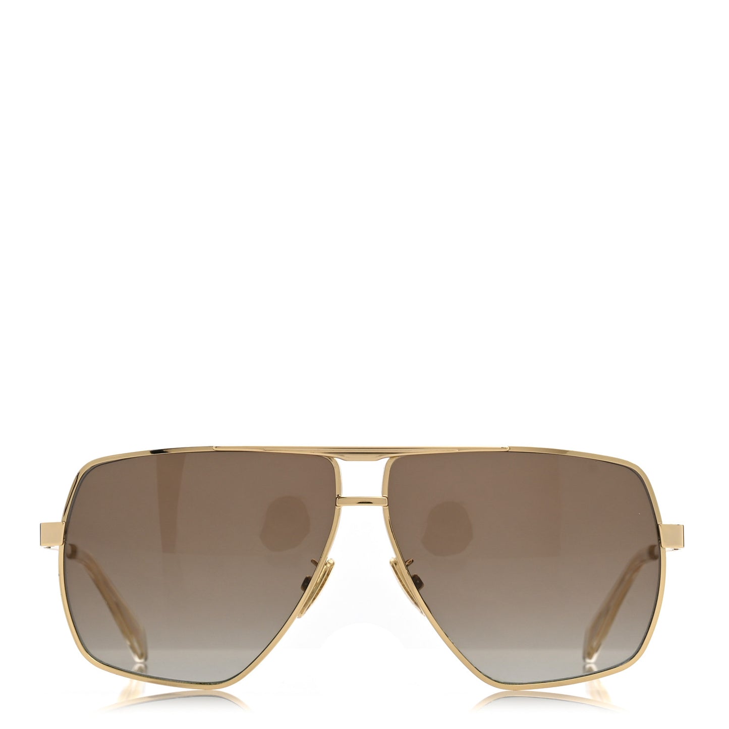 Oversized Aviator Sunglasses CL40246U-Y Gold