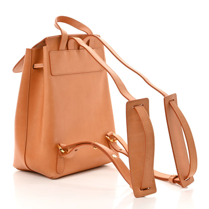Mansur Gavriel Vegetable Tanned Calfskin Mini Backpack Cammello Rosa 3 of 13