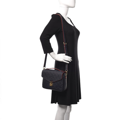 Louis Vuitton Empreinte Pochette Metis Marine Rouge 2 of 10