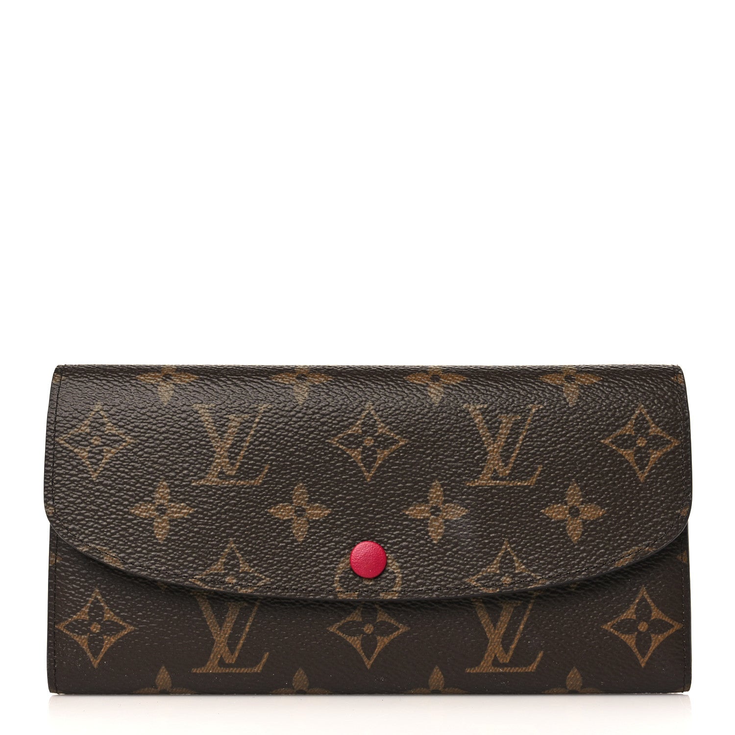 Louis Vuitton Monogram Emilie Wallet Fuchsia 1 of 6
