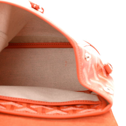 Goyard Goyardine Calfskin Mini Alpin Backpack Orange 5 of 9