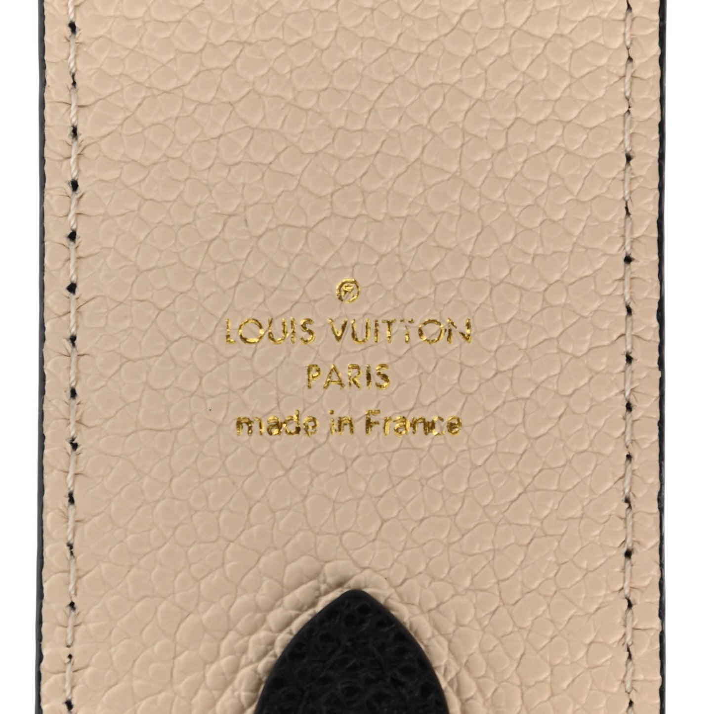 Empreinte Monogram Bandouliere Shoulder Strap Black Beige