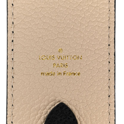 Louis Vuitton Empreinte Monogram Bandouliere Shoulder Strap Black Beige 3 of 7