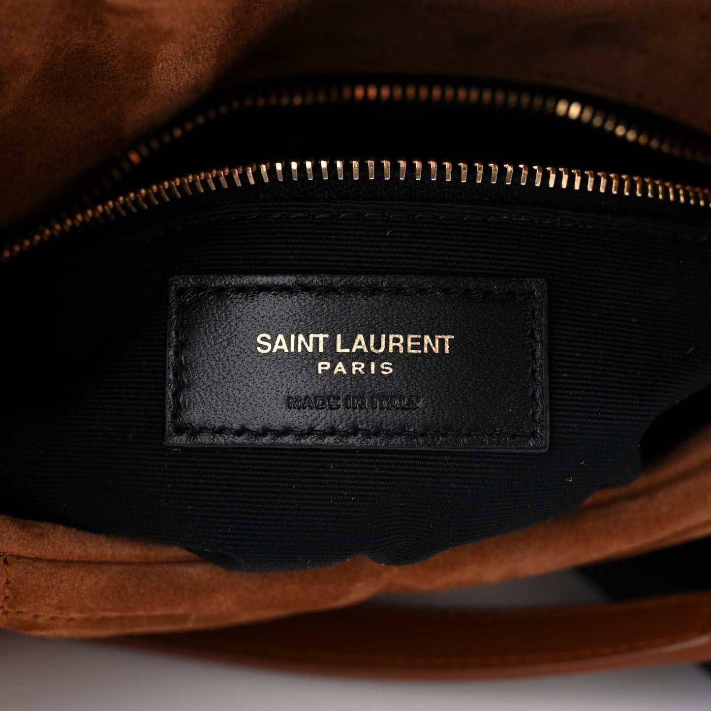 Suede Calfskin Quilted Toy Loulou Puffer Monogram Chain Satchel Cinnamon