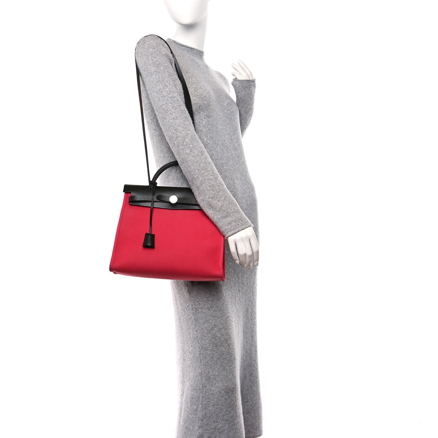 Vache Hunter Toile Herbag Zip 31 PM Rose Extreme Black