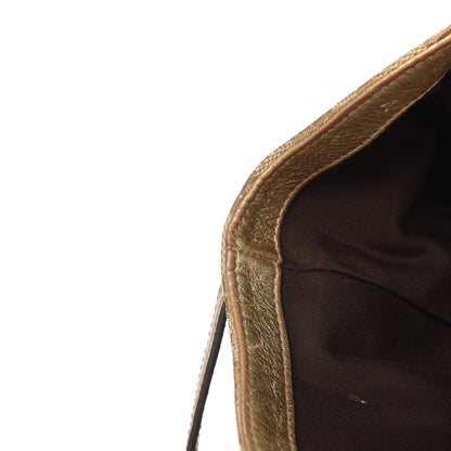 Gucci Monogram Large D Gold Hobo Metallic Gold 13 of 20