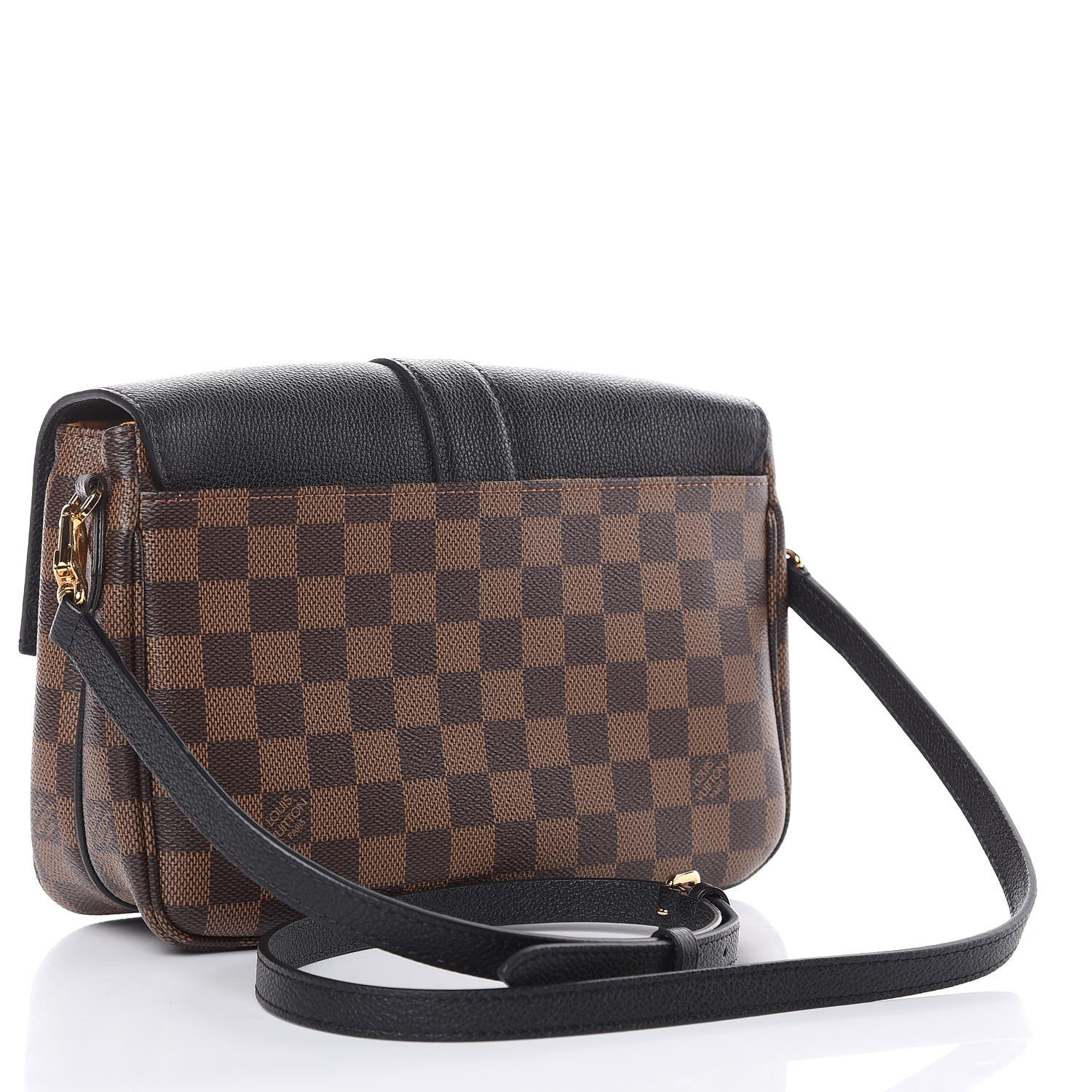 Louis Vuitton Damier Ebene Clapton Black 3 of 9
