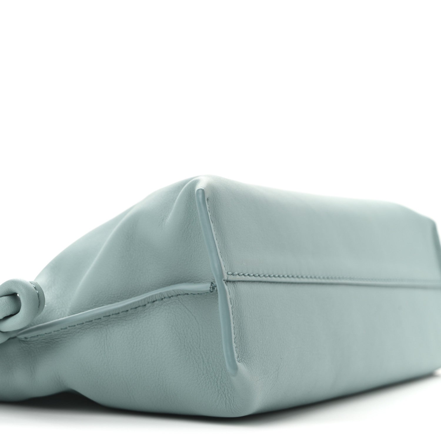 Loewe X SUNA FUJITA Nappa Flamenco Knot Clutch Water 9 of 10