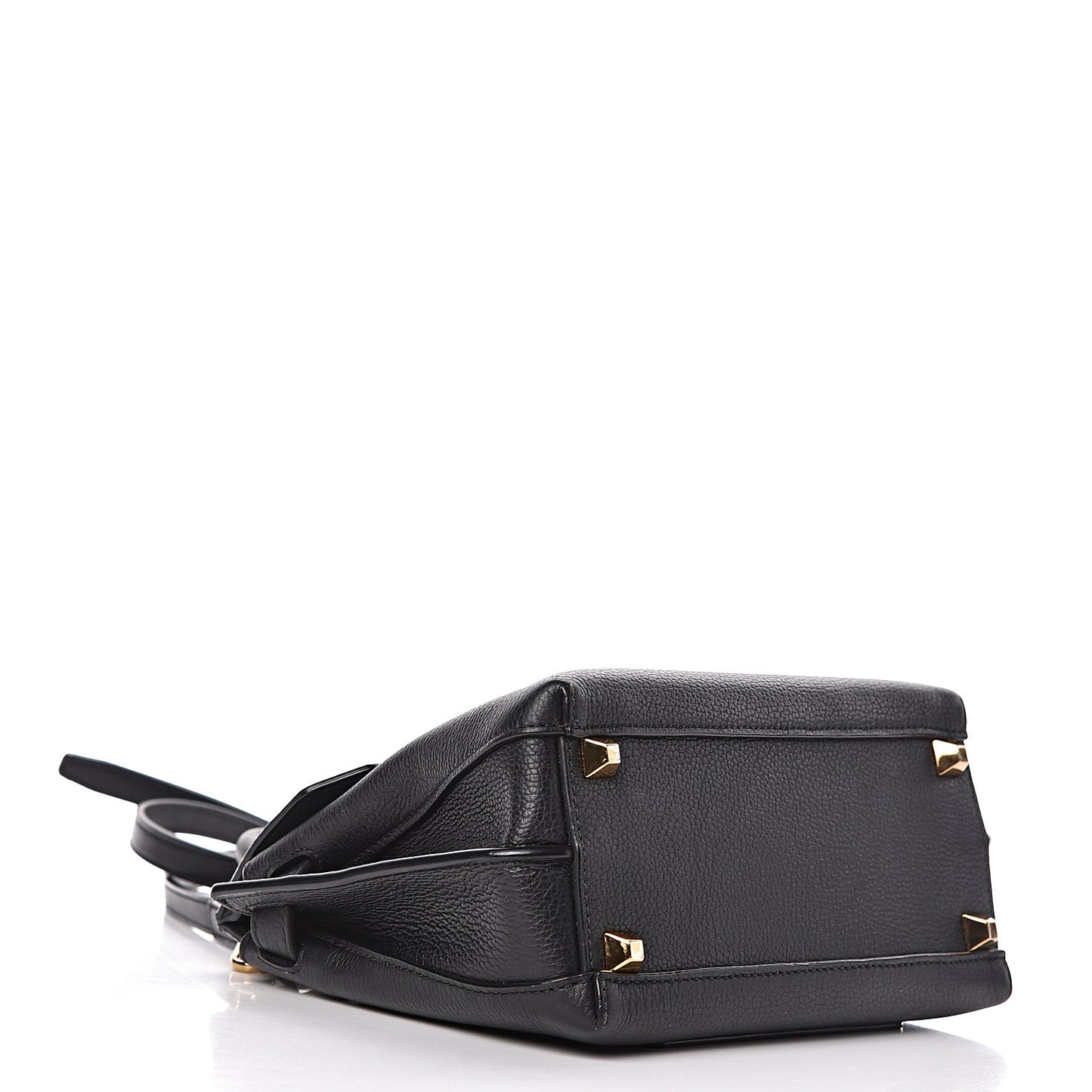 Grained Calfskin Small Milla Crossbody Black