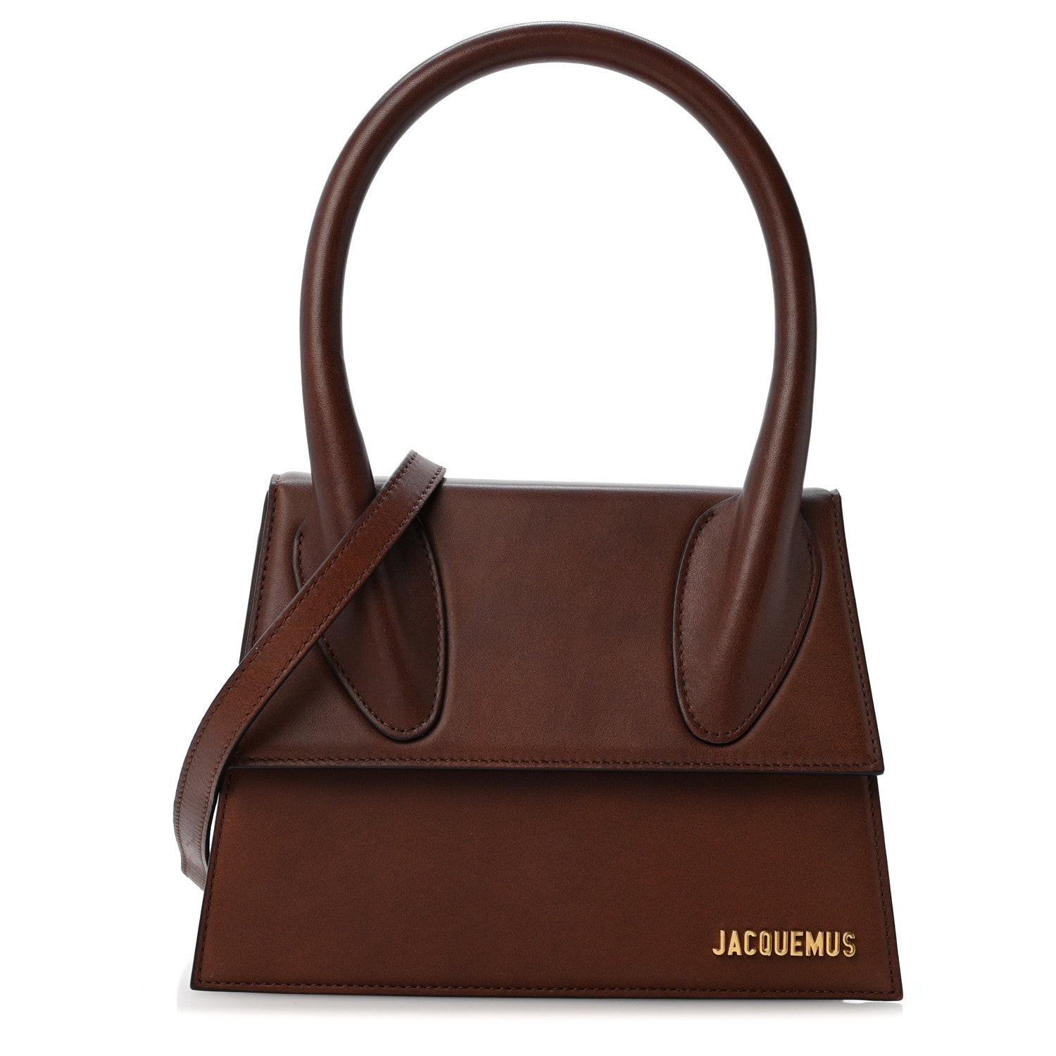 Jacquemus Smooth Calfskin Le Grand Chiquito Dark Brown 1 of 14